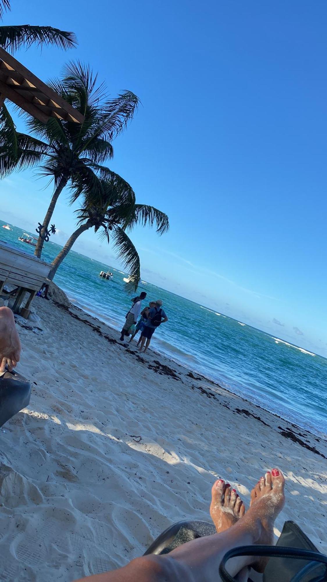 Madonna Pool Beach Los Corales Punta Cana Buitenkant foto